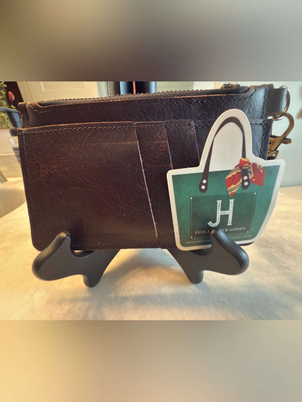 Women’s Leather Wristlet or Wallet - Picture 5 of 7